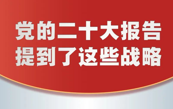 黨的二十大報告，提到這些戰(zhàn)略
